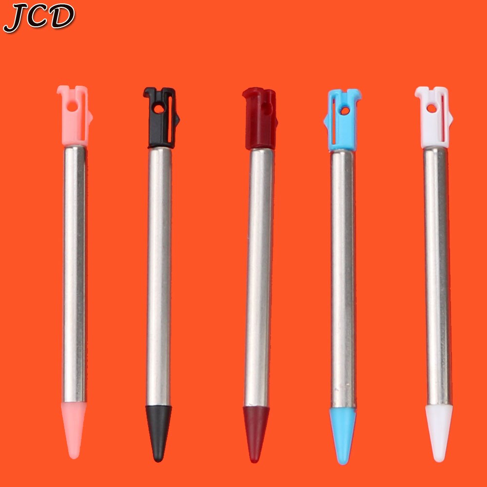 JCD Metalowy Krótki Wysuwany Stylus Regulowany do Nintendo 3DS DS Akcesoria Gier
