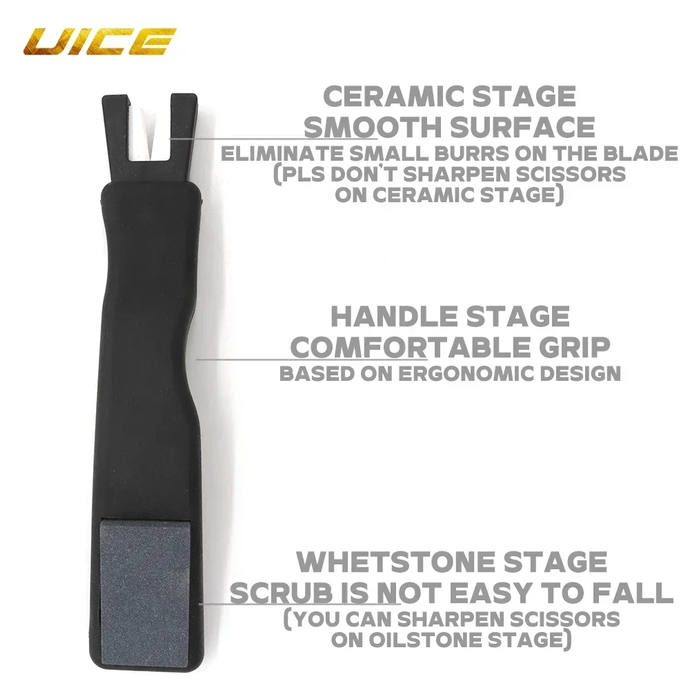 Afilador de cuchillas de borde de patín de hielo de mano, accesorios de Hockey, herramienta de piedra de afilar para patines de Hockey sobre hielo, hoja de patinaje