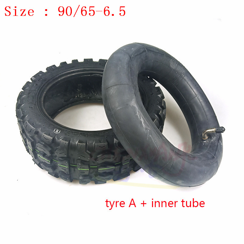 CST 90/65 – 6.5 pneu sans chambre à air 11 pouces, avec chambre à air, pour Scooters électriques Dualtron Ultra Speedual Plus Zero 11x: tube and tyre A