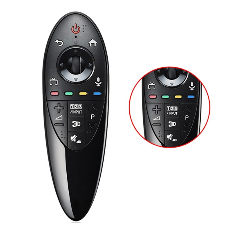 RISE-Dynamic Smart 3D TV Remote Control for LG MAGIC 3D Replace TV Remote Control