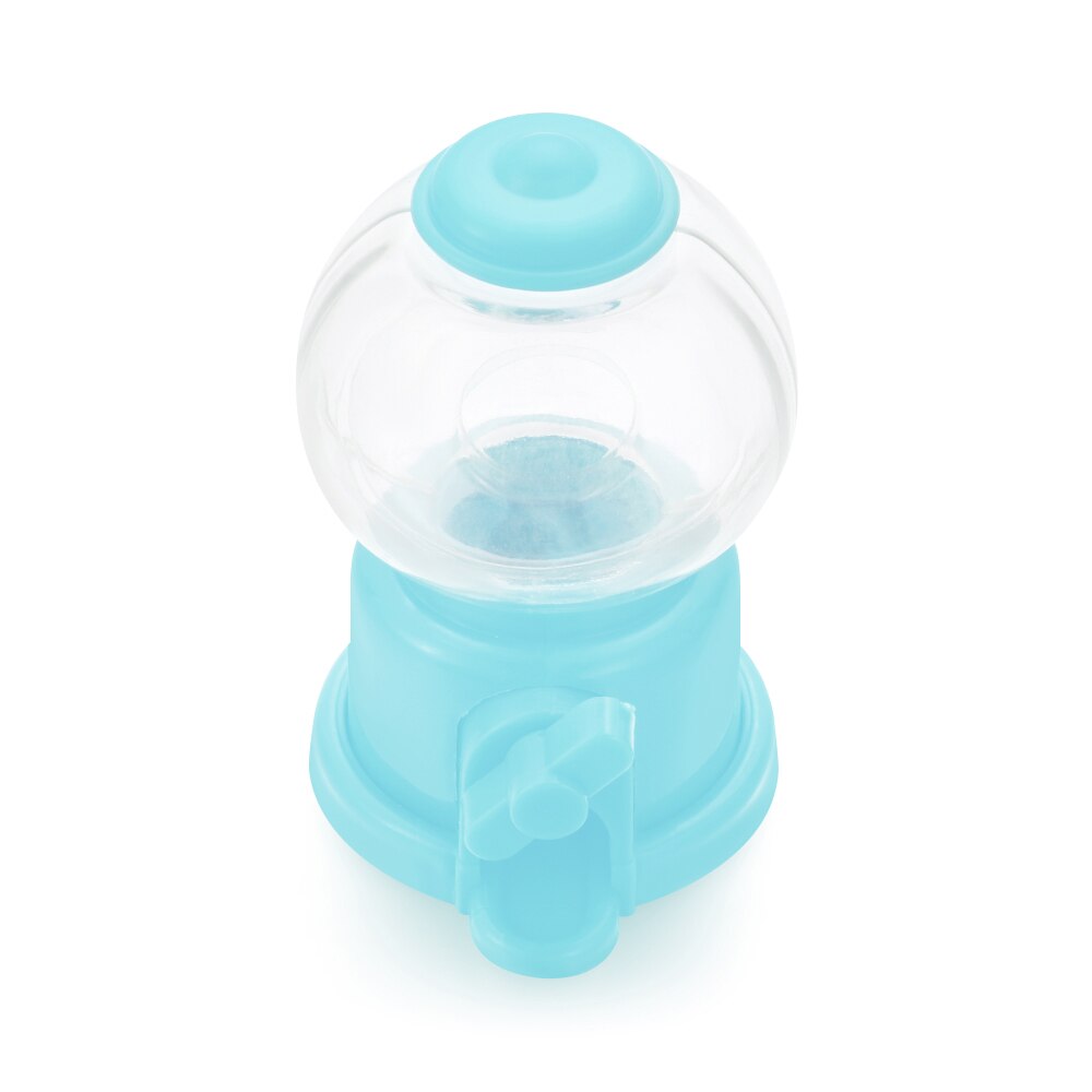 1PC False Eyelashes Packaging Box Small Snail Candy Machine Polygonal Lash Boxes Eyelashes Case Makeup Storage Tool: blue sky
