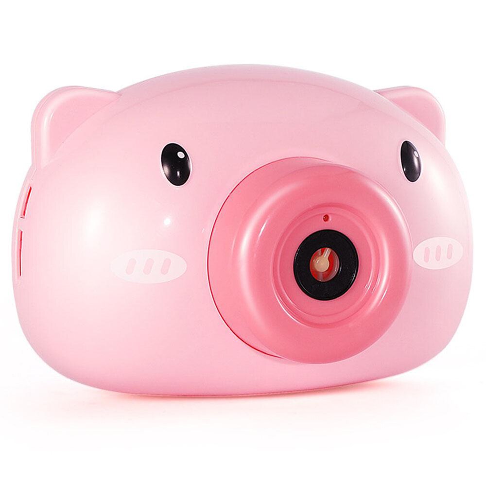 2-in-1 Baby Elektrische Fan blasiert Maschine draussen Spielzeug Für freundlicher Mädchen Gebläse blasiert Kamera Spielzeug Mit licht Musik Brinquedo Infantil: Typ D  Rosa