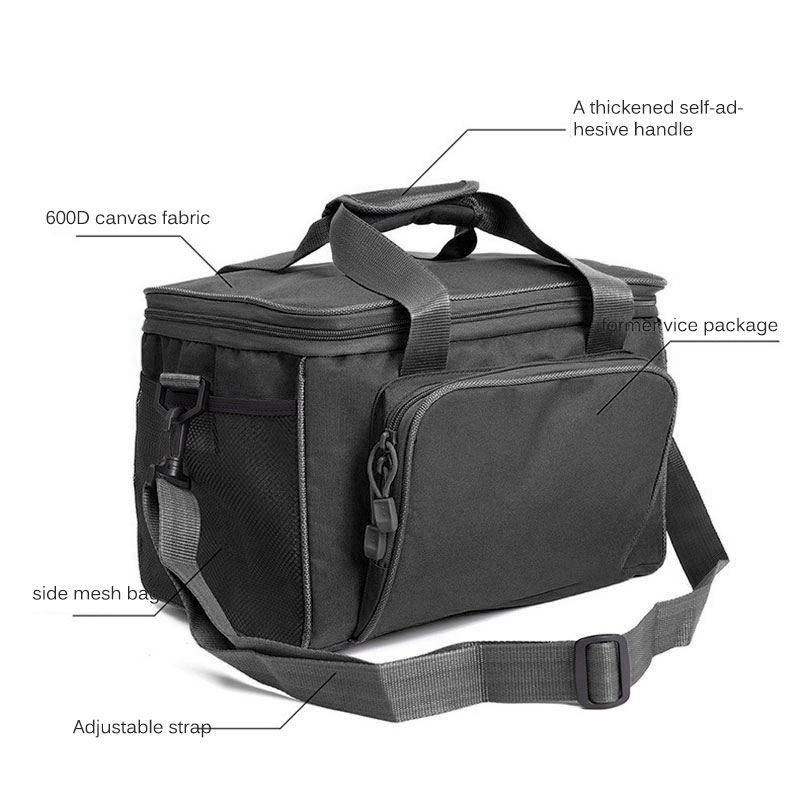 Multifunctionele Opbergtas Schouder Messenger Grote Capaciteit Vistuig Pocket Bag Tool Waterdicht Duurzaam Pak Vis Apparatuur