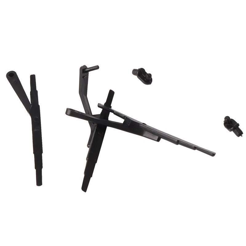 3Pcs Black Plastic Wiper For 1/10 Rc Crawler Car Traxxas Trx4 Trx-4