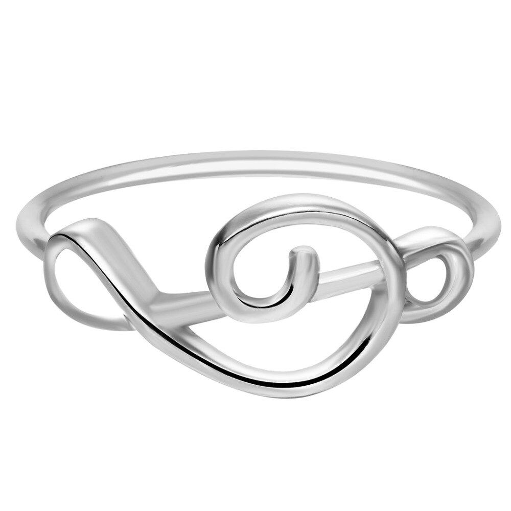 Todorova Violinschlüssel Schmuck Charme Musik Liebhaber Knöchel Ring Minimalistischen Musik Hinweis Ringe Minimalistischen Hipster