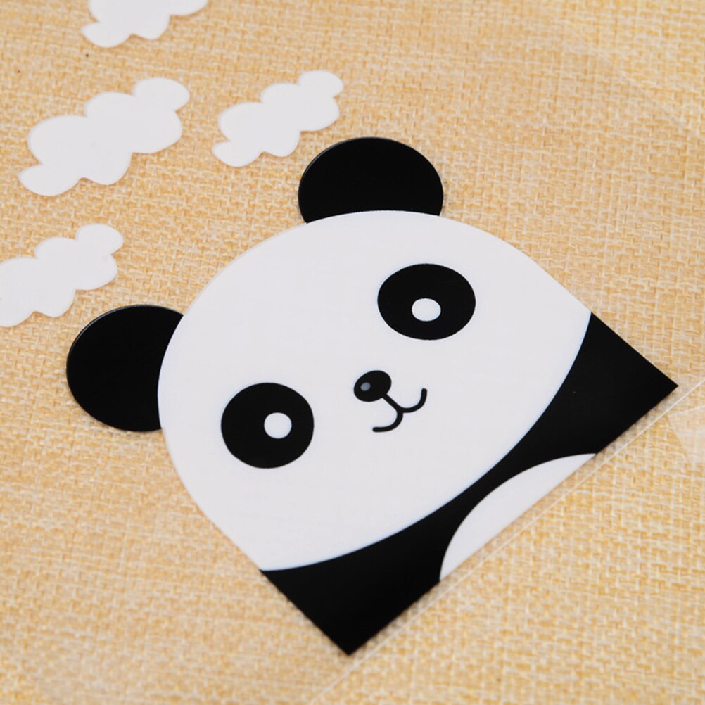 100pcs Plastic Wrap Bags Transparent Pouch for Sugar Packaging Food Packaging Coffee Packaging