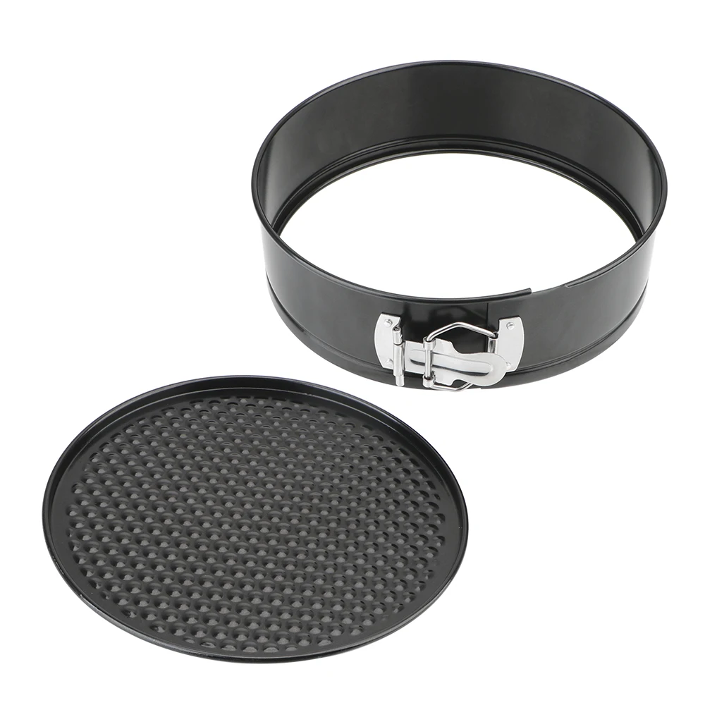Removable Bottom Non-Stick Metal Bake Mould Round Cake Pan Bakeware Carbon Steel Cakes Molds Kitchen Accessories