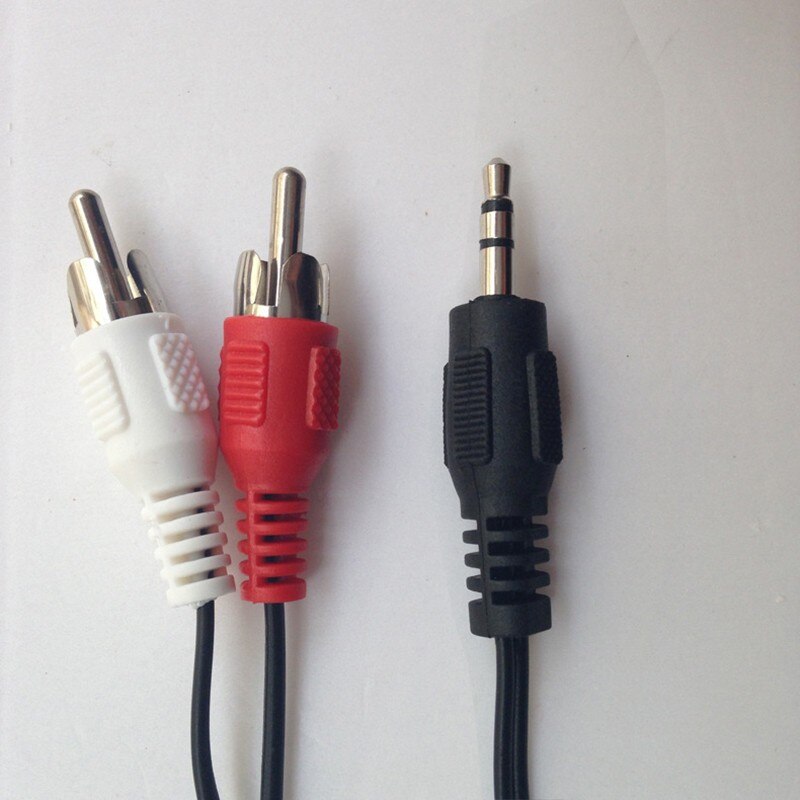 3.3ft/1m Audio Kabel 3.5 Jack naar 2 RCA male naar male 2rca naar 3.5mm AUX Stereo audio Auto Kabel Splitter