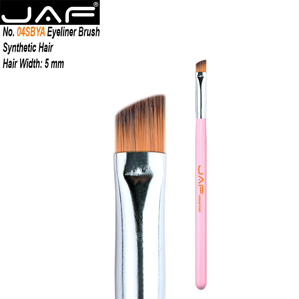 Cepillo de cejas en ángulo JAF, cepillo de cejas biselado, pincel delineador de ojos de Gel para maquillaje de ojos 04SBYA: 04SBYA-P
