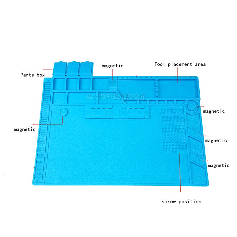 Heat Insulation Soldering Working Mat Heat-resistant Soldering Station Repair Insulator Pad Maintenance Platform Desk Mat