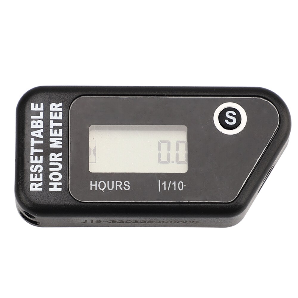 Universal Tachometer Inductive Hour Meter For Motorcycle ATV Dirt Bike Lawn Mower Machine Equipment YC101470
