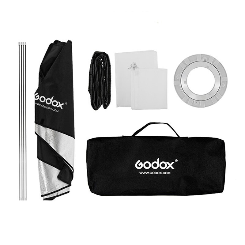 Godox 12&quot;x 47&quot; 30 x 120cm Strip Honeycomb Grid Rectangular Softbox for Photo Strobe Studio Flash Softbox Bowens Mount