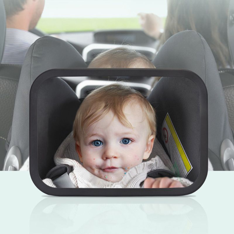 Verstelbare Baby Auto Brede Achteruitkijkspiegel Auto Spiegel Kinderzitje Achteruitkijkspiegels Hoofdsteun Kids Veiligheid Monitor