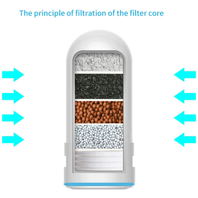 3Stck wiederverwendbar Wasserhahn Montieren Filter Patrone Waschbar klopfen Wasserfilter Patrone Wasser Filter Patronen