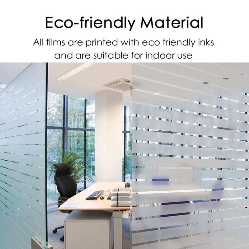 Glas Film Frosted Streep Glasfolie Raam Sticker Raamstickers Statische Elektriciteit