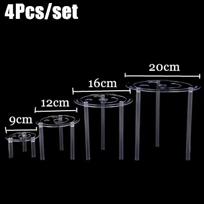 Soporte para pastel multicapa, junta suspendida, soporte para nivel de pastel, juego de varillas para pasador de pastel, soporte para soportes para pastel, marco de paja, decoración para pastel DIY