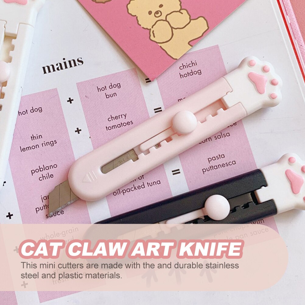 4Pcs Adorable Box Cutters Convenient Box Openers Multi-function Paper Cutters Cutting Supply