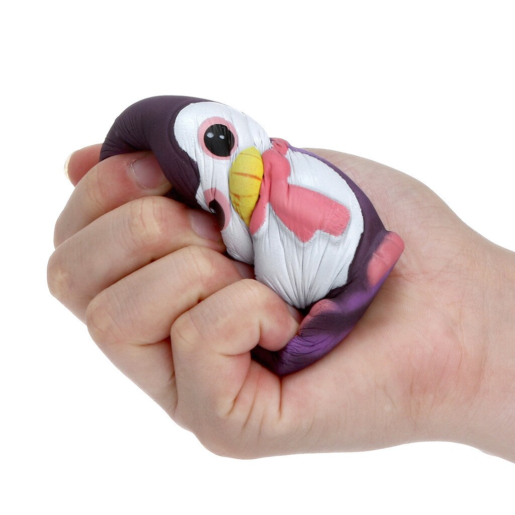 Thermal Heat Induction Temperature Color Change Squishies Penguin jumbo cute Slow Rising Kawaii Squish Toy for Kids Squeeze toy