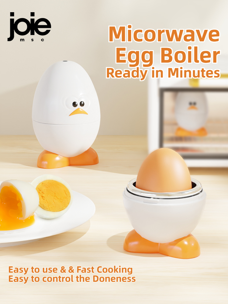 Joie Microwave Egg Boiler eggy Microwave Egg Poachers Cooker Steamer Box for Chicken and Quail Eggs Kitchen Tools Egg Tools