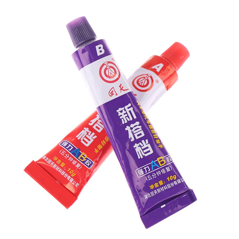 2pcs A+B Multi-purpose Epoxy Resin glue Stainless Steel Alloy Glass Plastic Wood Ceramic Strong Quick-drying Adhesive glue