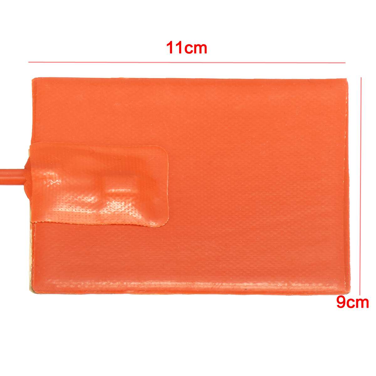 Almohadilla de calefacción de silicona para tanque hidráulico, almohadilla de aceite con enchufe, 110V, 120W, 250W, 330W