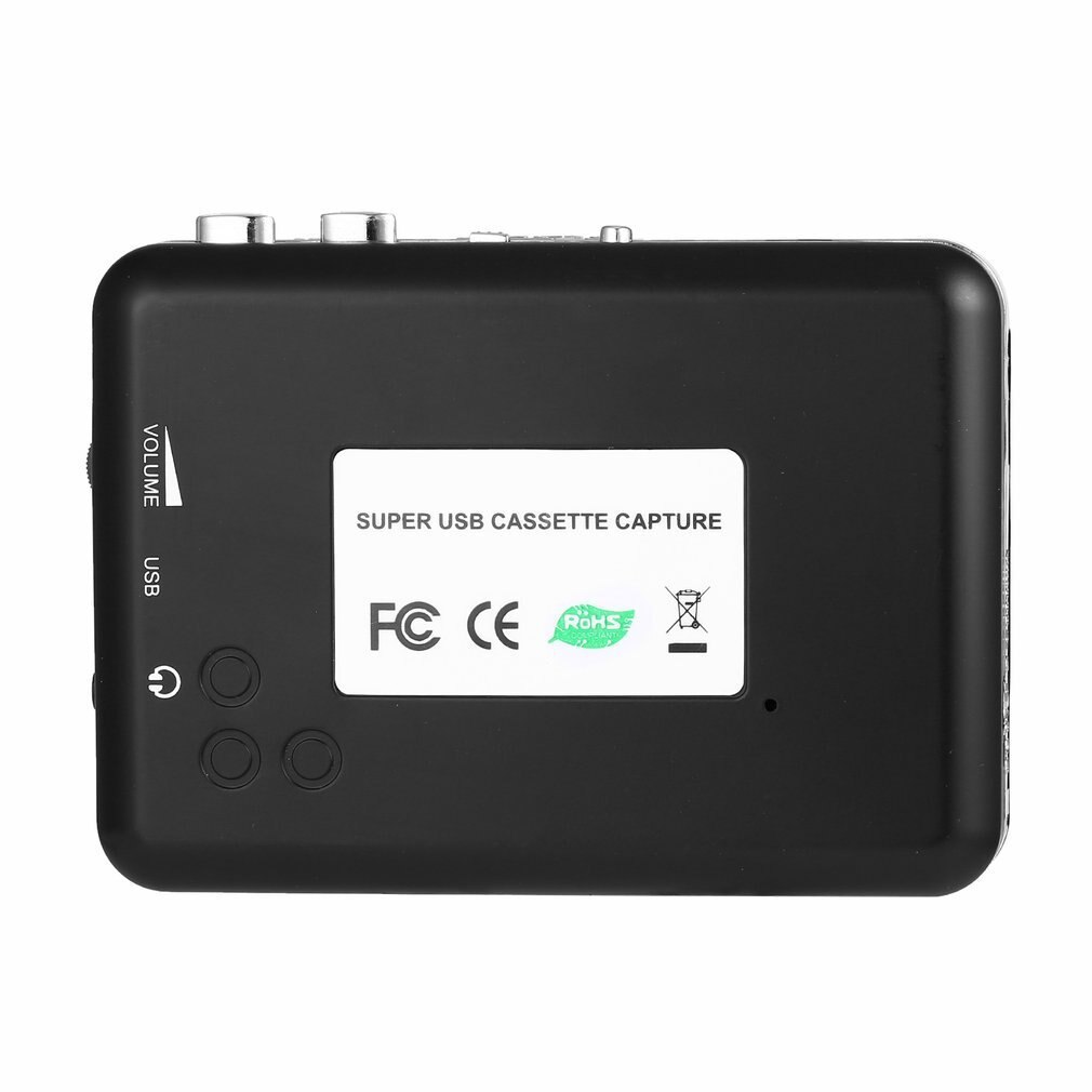 USB2.0 Cassette Capture Radio Player Portable Cassette Tape to CD MP3 Converter Capture Audio MusicPlayer Tape Cassette Recorder