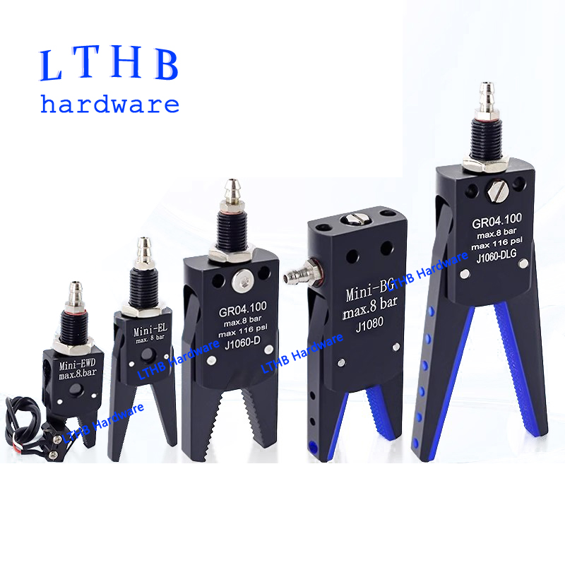 Pneumatische Grijper Manipulator Armatuur voor Spuitgieten Grijpen Met Sensor Schakelaar Water Uitloop Clip Robot Arm Arm Armatuur Cilinder