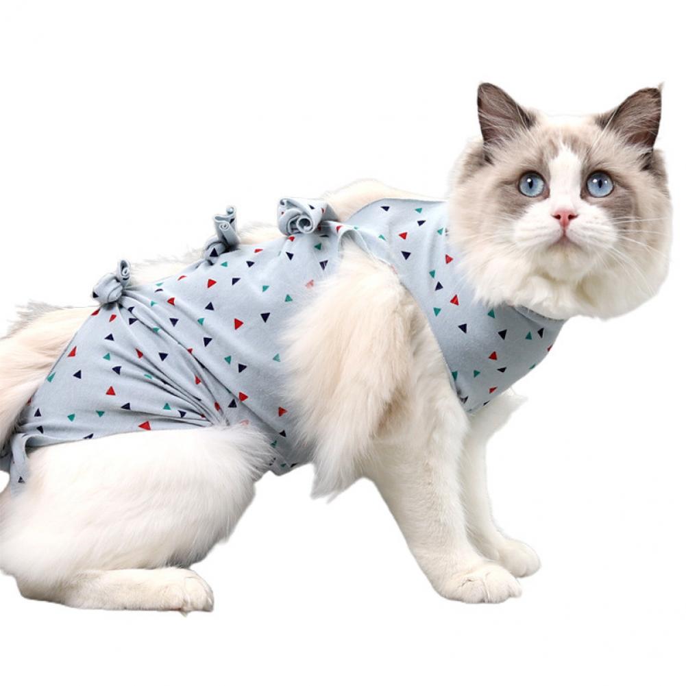 Trajes de recuperación quirúrgica para gatos, traje de recuperación para heridas, camisa de perro, después de cirugía, traje de recuperación de destete, ropa para mascotas
