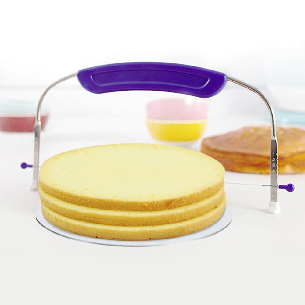 Wysokiej jakości nóż robić ciasta ze stali nierdzewnej regulowana piła robić ciasta w kształcie zęba stalowy przecinak robić drutu narzędzia kuchenne