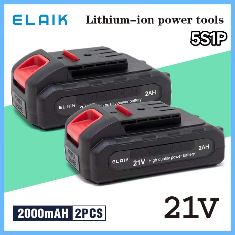 21v 2000 mah 18650 litium-ladattava akku akkuvääntimelle, sähköruuvimeisselille, sähkötyökalulle, sähköporalle, akku fr: Violetti