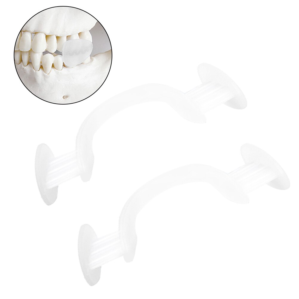 2pcs Silicone Teeth Retainer With Box Wear Resistance Night Sleeping Travel Grinding Anti Snoring Mouth Guard