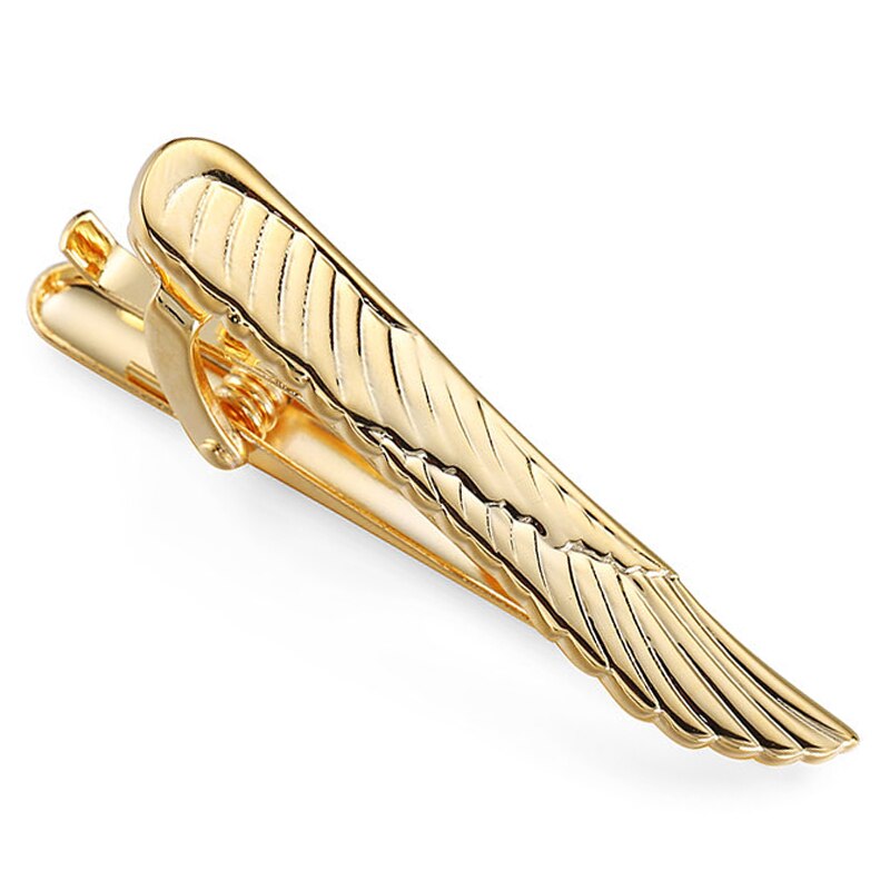 brass style airplane boat gold silvery tie clip men's business wedding tie clip: 25