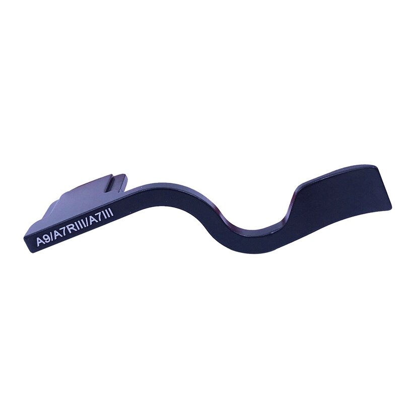 Black Metal Shoe Thumb-Up Thumb Grip for Sony A7III/A7RIII/A9