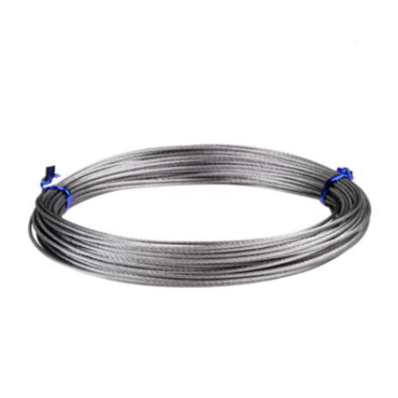 100M SS316 marine grade stainless steel wire rope cable 7X7 Structure rope 0.5MM 1MM 1.2MM 1.5MM diameter
