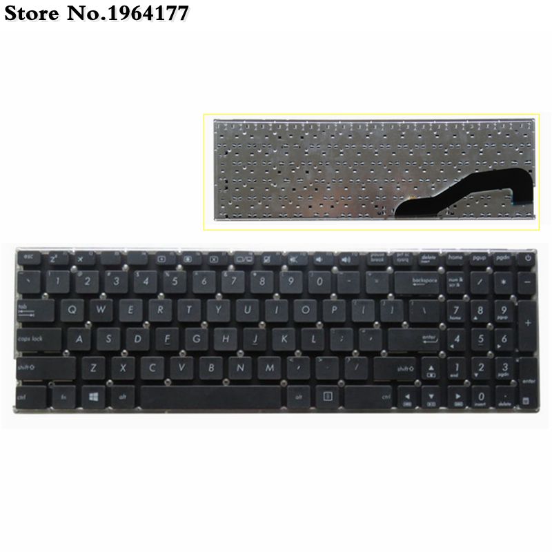 teclado Inglés para ordenador portátil, para Asus X540, X540L, X540LA, X540CA, X540SA, X540SC, X540LJ series MP-13K93US-G50