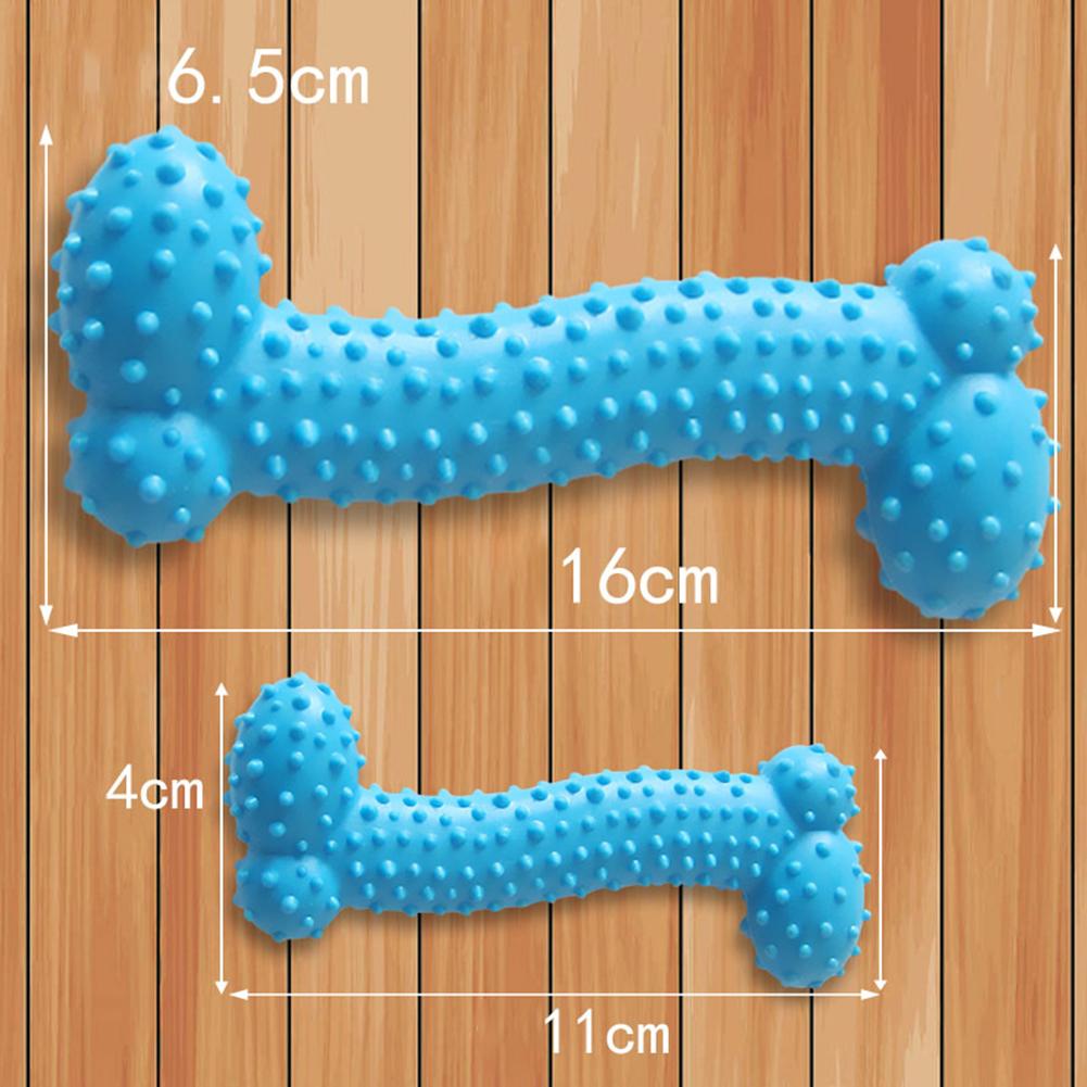 Hueso de púas para perros, juguetes de Limpieza de dientes para cachorros, mordedor resistente a las mordeduras, juego de entrenamiento, juguetes interactivos, suministros para mascotas, accesorios