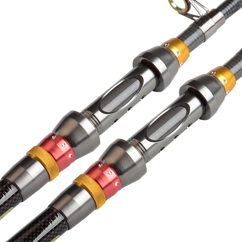 99% Carbon 1.8M 2.1M 2.4M 2.7M 3.0M 3.6M Portable Telescopic Fishing Rod Spinning Fish Hand Fishing Tackle Sea Rod Ocean rod