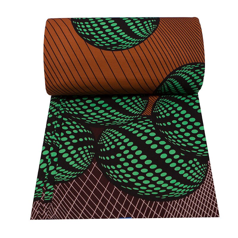 Katoen Afrikaanse Wax Ankara Stof 6 Yards Van Voor Jurken Tissu Africain Wax Print Stof