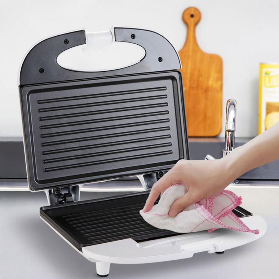 750W Elektrische Sandwich Hersteller Toaster Automatische Frühstück Waffel, Der Maschine AU Stecker 220V