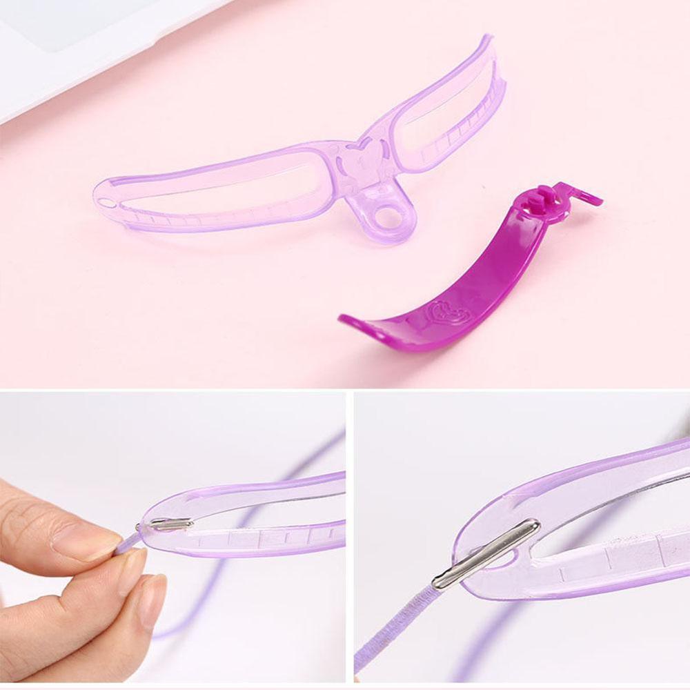 8 in1 Reusable Eyebrow Stencil Set Eyebrow Makeup Tools Aid Eyebrows Artifact Beauty Easy Threading Kit Card Makeup Thrush E9I0