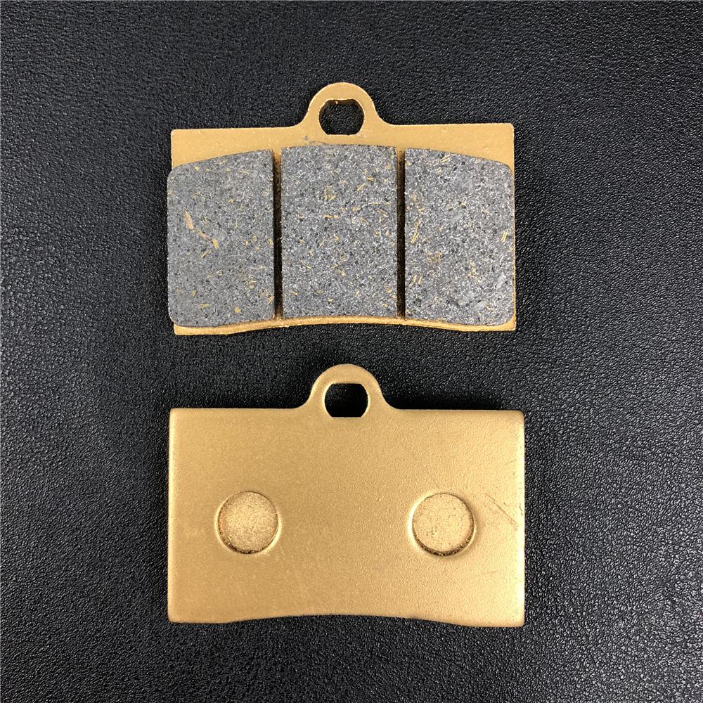 Motorcycle Brake Pads One Pair High Performance Copper Fiber Material Universal For Rpm Adelin Adl07 Frando Hf6 40mm Caliper: Default Title