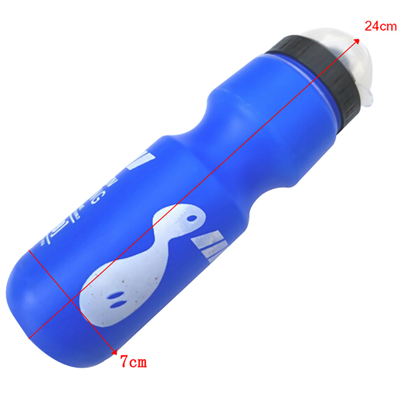 750Ml Mountainbike Fiets Water Drink Fles Buitensporten Plastic Draagbare Ketel Water Fles Drinkware