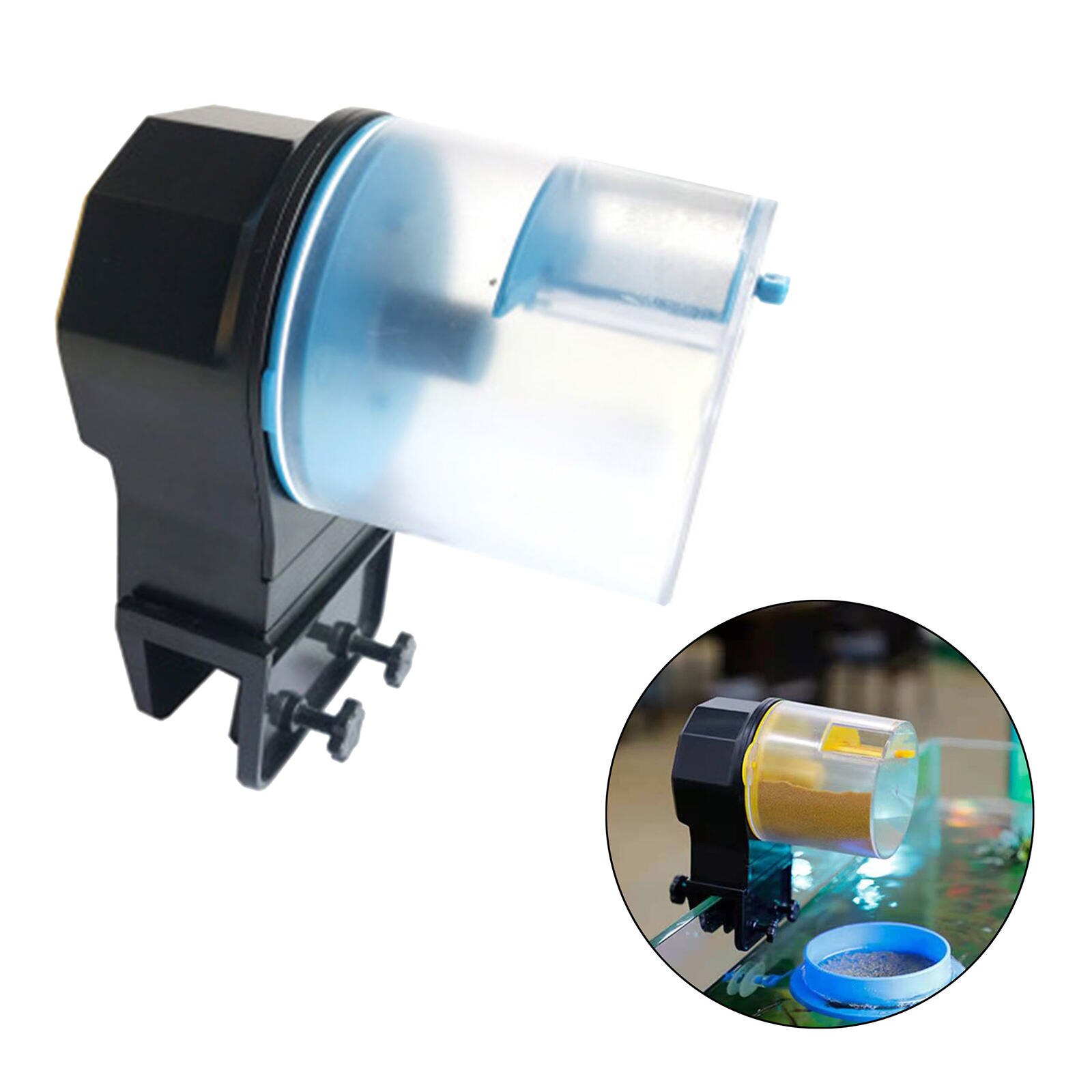 Smart Automatic Fish Feeder Fish Food Dispenser Aquarium Auto Feeder 12/24H Timer Feeders