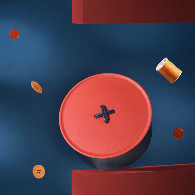 Household Button Sewing Box Multifunctional Manual Sewing Tool Sewing Thread Button Scissors Sewing Tool Set