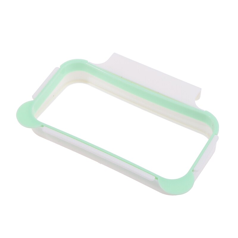 1pc Küche Schrank Tür Korb Hängen Abfalleimer Behälter Müll Tasche Halfter Tragbare Küche Mülleimer Tasche Halfter Küche Spielereien: Grün
