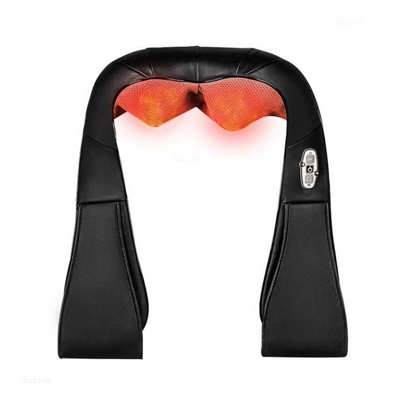 electrical shiatsu massager neck massage device electric back shoulder belt massages roller machine