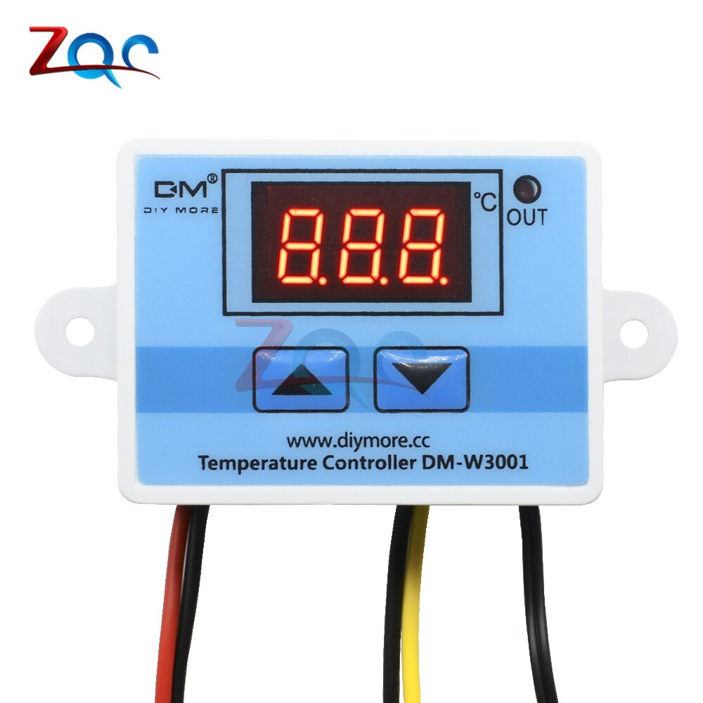 W3001 110V 220V 12V 24V Digital Temperature Controller Thermostat Thermoregulator Aquarium Incubator Water Heater Temp Regulator