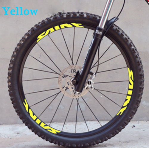 Shimano Saint Wielen Stickers Decals Van Mountainbike Fiets Twee Wielen Voor 26 Inch Mtb Dh Wielen Stickers