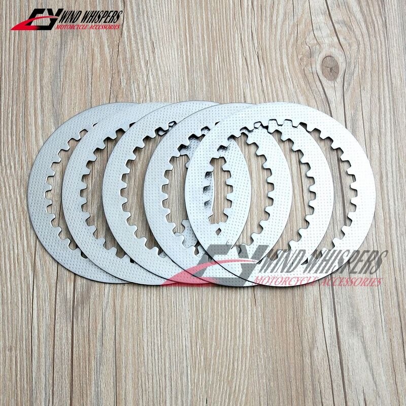 Motorfiets Kurk Wrijving Staal Koppeling Platen Discs Kurk Set Voor Yamaha XVS 400 Drag Star DS4 00-15 XVS 400C Classic 1998