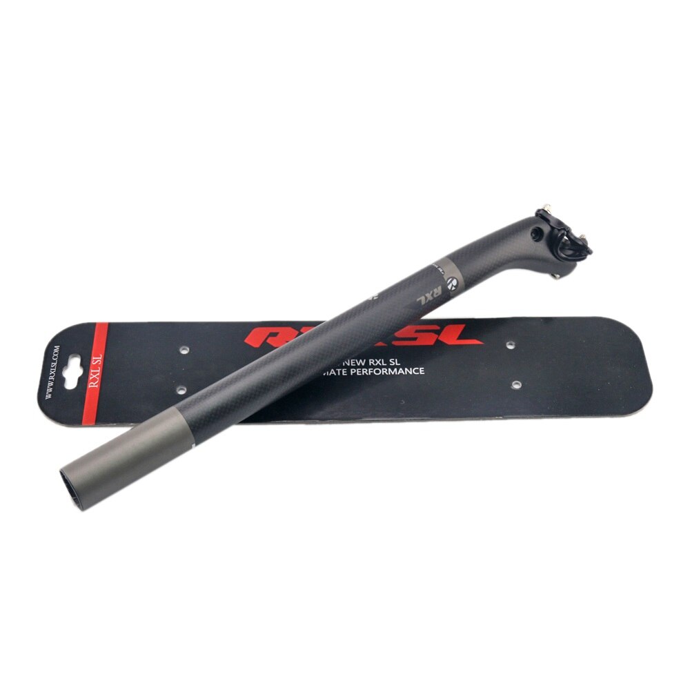 Tige de selle en carbone RXL SL 27.2/30.8/31.6mm tige de selle vtt en Fiber de carbone tige de selle de vélo 350/400mm Offset 25mm tige de selle de route